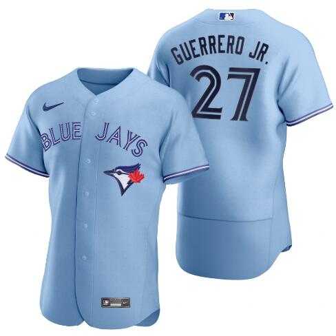 Blue Jays 27 Vladimir Guerrero Jr. Light Blue 2020 Nike Flexbase Jersey Dzhi,We sell and wholesale Blue Jays 27 Vladimir Guerrero Jr. Light Blue 2020 Nike Flexbase Jersey Dzhi on line form chian!